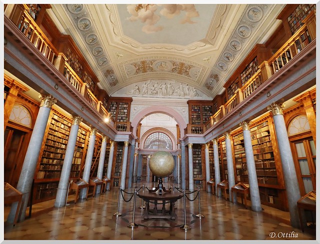 Hungary - Pannonhalma Archabbey - Library