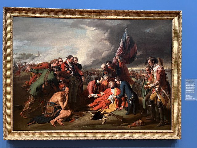 THE DEATH OF GENERAL WOLFE - BENJAMIN WEST