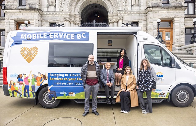 Mobile ServiceBC Van tour