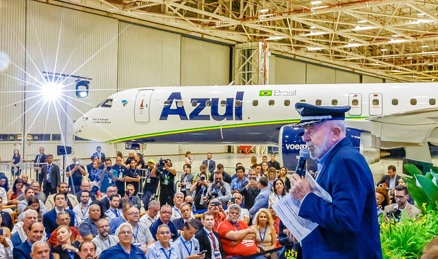 26.04.2024 - Cerimônia de entrega de aeronave da Embraer à Azul