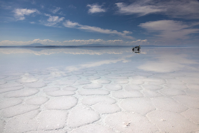 A day on the Bolivian Salt Flats