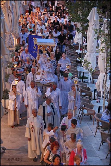 20150815 S 2475 Bol 6735 PhotosCROBol_09Vela Gospa / Assumption of Mary/  Sveta misa & procesija / Holy Mass & Procession