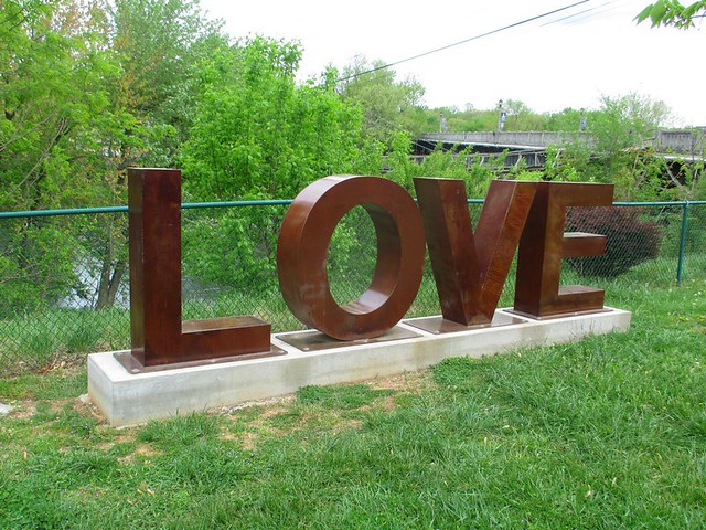 LOVE Sign - Buchanan, Virginia