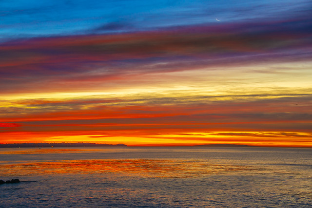 Epic Malibu HDR Sunrise Leo Carillo State Beach Point Dume! Red Orange Yellow Clouds Seascape California Pacific Ocean Photos! Socal Stormy Skies Beach Sunsets! Elliot McGucken High Res Fine Art Landscape & Nature Photography Scenic California Sunset !