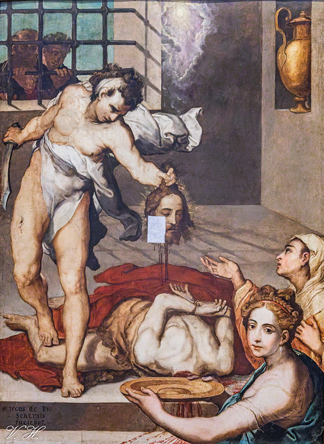 2023/07/30 13h50 Marco Pino, «Decollazionz del Battista» (vers 1564), Musée de Capodimonte (Naples)