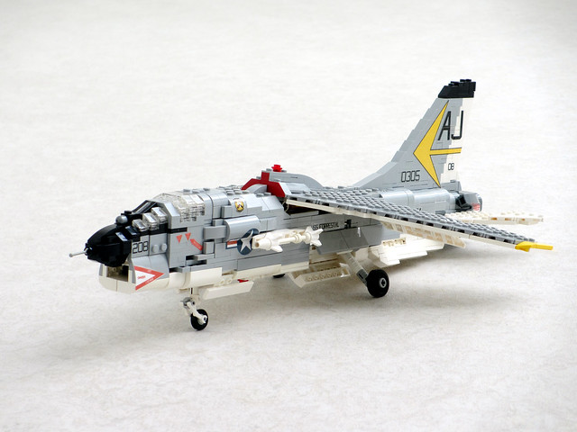 F-8E Crusader with a few tweaks