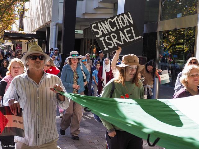 As Israel's genocidal campaign in Gaza passes 200 days Canberrans continue to turn out in their hundreds to protest and demand an immediate ceasefire