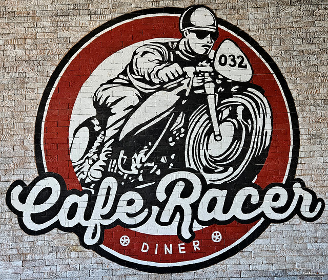 Cafe Racer Mural, Dumaguete, PH