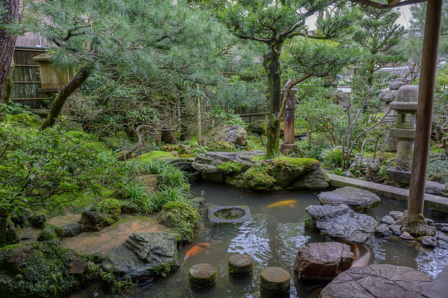 Nomura samurai garden Kanazawa