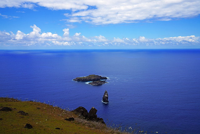 The islets Motu Nui, Motu Iti & Motu Kao Kao, Easter Island