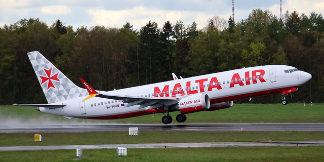 Malta Air, 9H-VUB, MSN 65877,Boeing 737-8MAX 200, 20.04.2024, HAM-EDDH, Hamburg