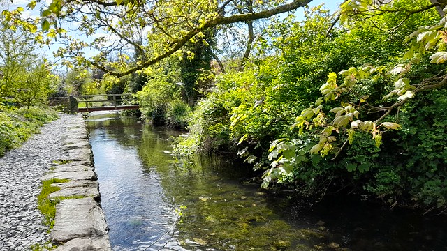The River Eea at Cartmel, Cumbria