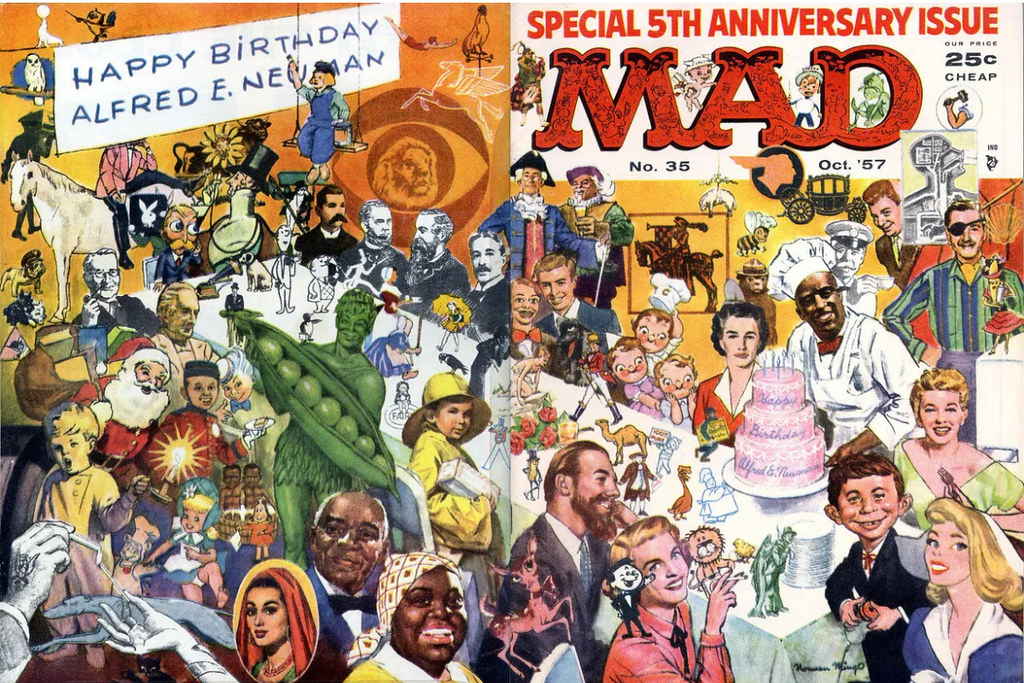 1957 Mad Magazine - 5th Anniversary Issue 35