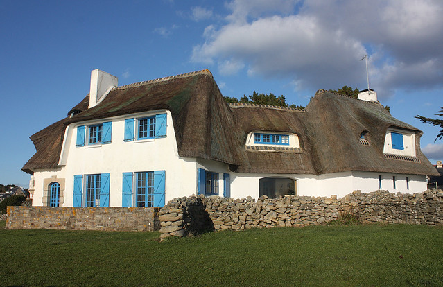 Jolie maison sur le littoral breton