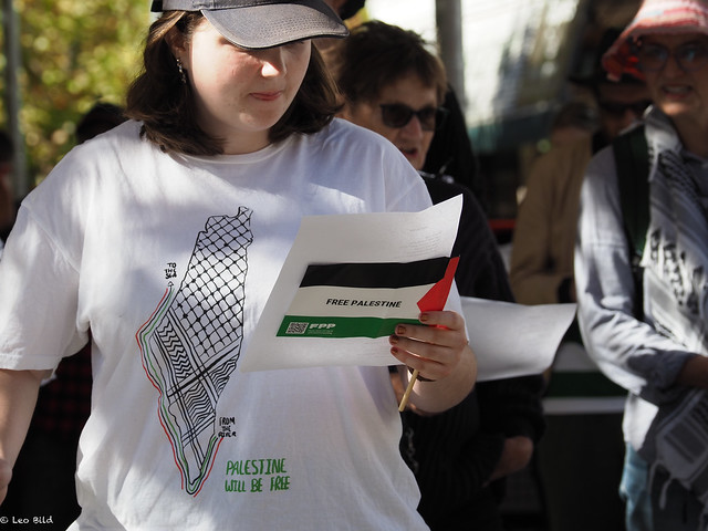 As Israel's genocidal campaign in Gaza passes 200 days Canberrans continue to turn out in their hundreds to protest and demand an immediate ceasefire