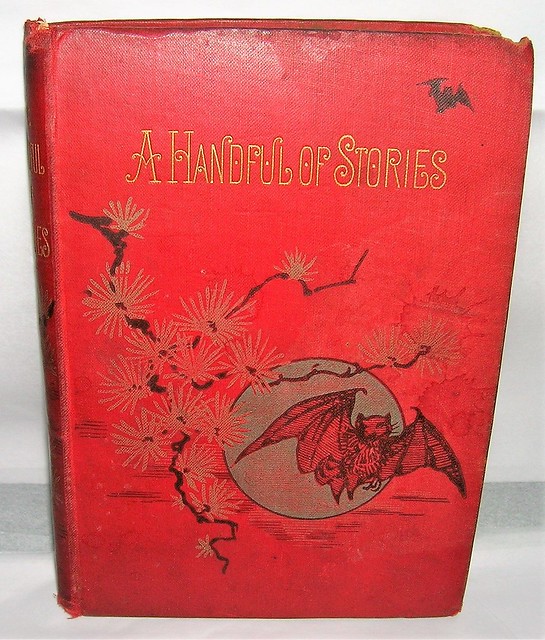 Antique book with bats