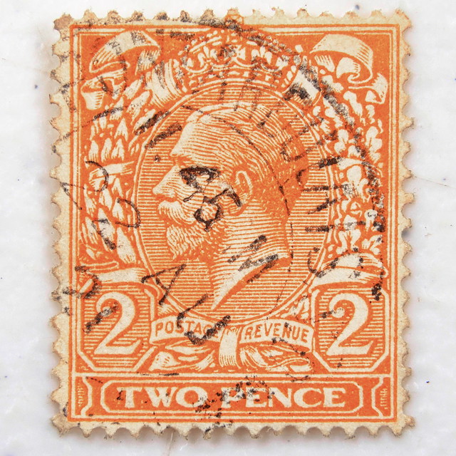 Great Britain 1912-24 King George V 2P