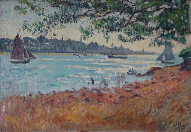 River scene, Brittany - Jean Puy