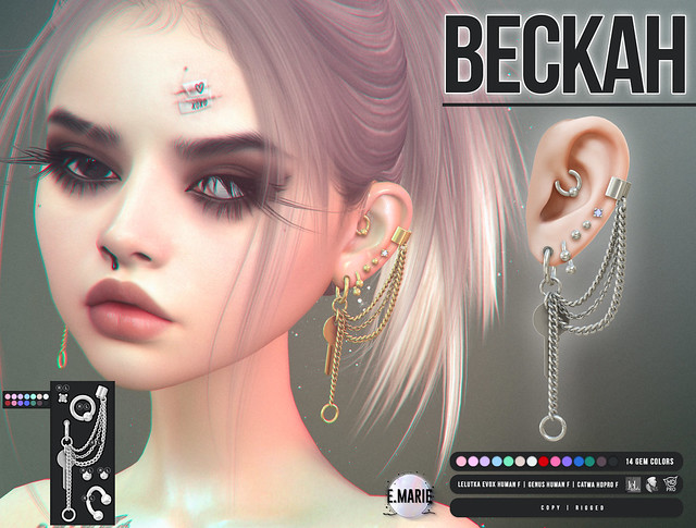 e.marie // beckah earrings