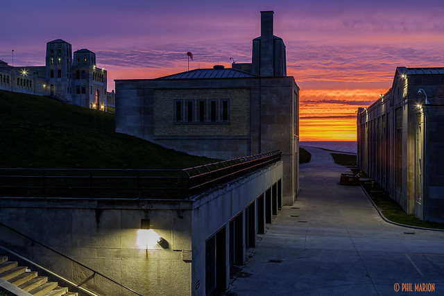 Art Deco meets the sunrise at RC Harris Water Filtration Plant