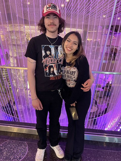 Grandson and his girlfriend on his 21st Birthday