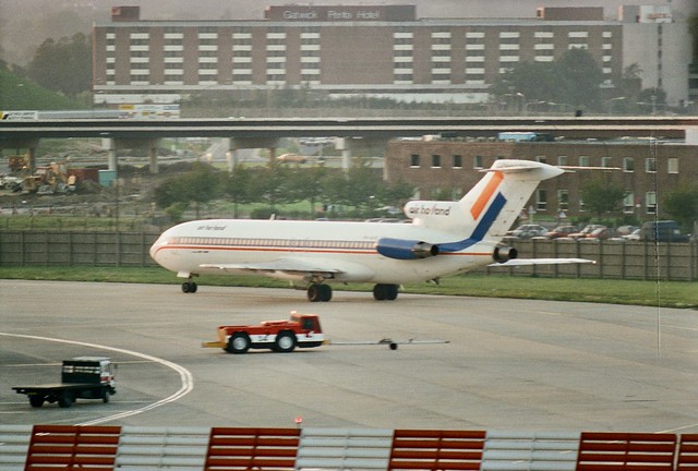 PH-AHB Air Holland Boeing 727-2H3 seen on push-back at London Gatwick