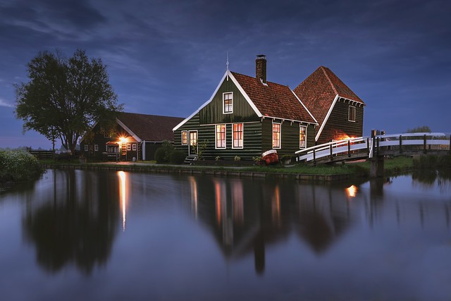 Dutch idyll by the lake