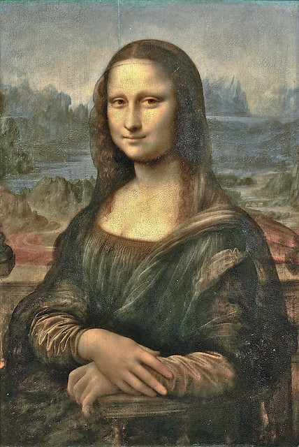 Leonardo da Vinci - La Gioconda (Mona Lisa) - Louvre