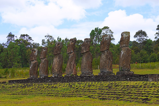 Ahu Akivi, Easter Island