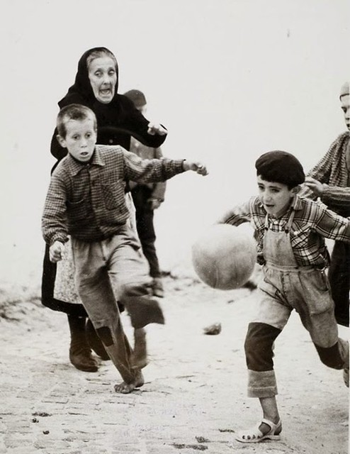 Football 022 - Playing with Grandma - 1967