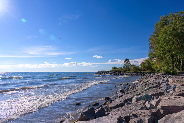 Lake Ontario shoreline