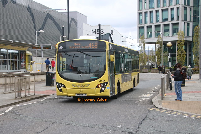 First Manchester/Bee Network 69447 (WX59 BZA)