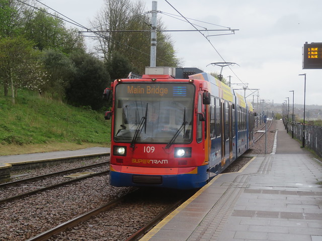 Sheffield Supertram - 109