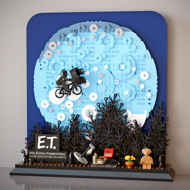 E.T. - Fly across the moon