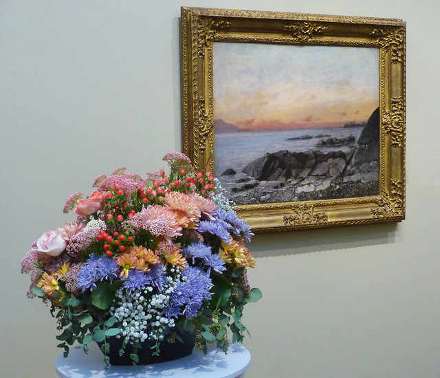 Seascape at the Cincinnati Art Museum's 2024 Art in Bloom