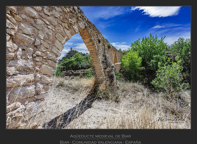 Aqüeducte medieval de Biar @Biar - Comunidad Valenciana - España