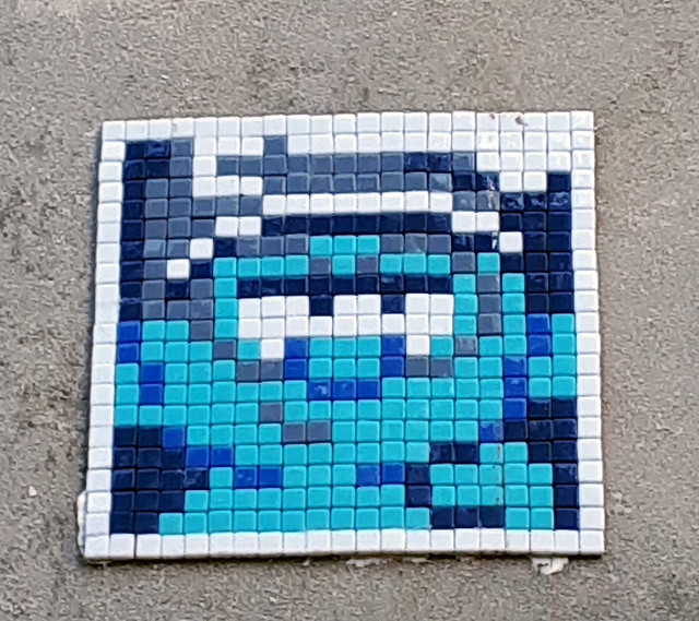 Mosaic installation [Dijon, France]