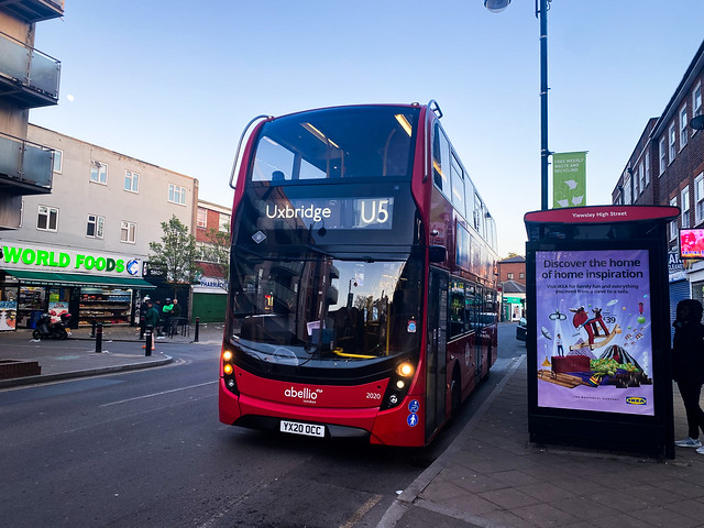 Transport UK London Bus | 2020 YX20OCC | Route U5 | Yiewsley High Street