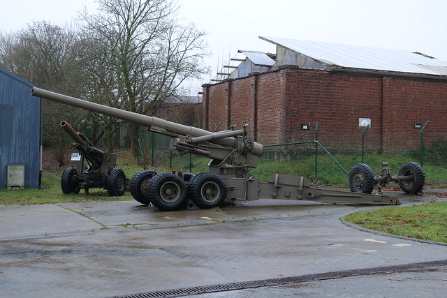155mm Long Tom at Bastogne Barracks