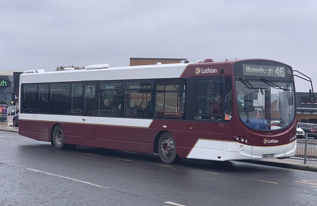 Lothian Buses 172 SN60 EOE (12-03-2024)
