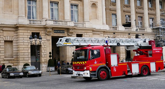 Paris Mercedes  Sapeurs Pompiers de Paris