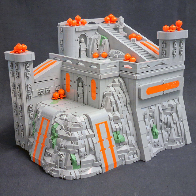Lego Moc - 3 Colours Temple