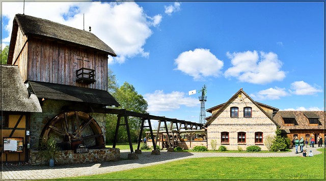 Krabat-Mühle bei Schwarzkollm (Čorny Chołmc)
