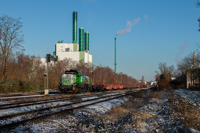 Vossloh/Duisport-Rail 4185 035 Duisburg Wanheimerort (D)