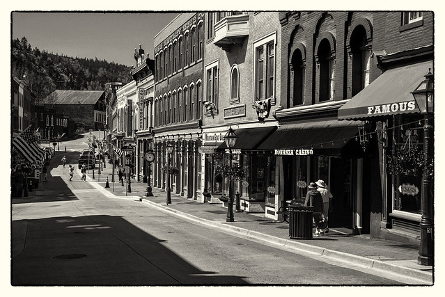 Main street. Central City , Colorado, USA