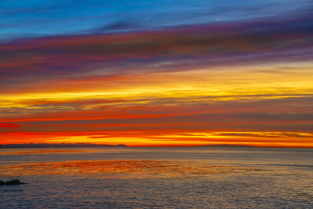 Epic Malibu HDR Sunrise Leo Carillo State Beach Point Dume! Red Orange Yellow Clouds Seascape California Pacific Ocean Photos! Socal Stormy Skies Beach Sunsets! Elliot McGucken High Res Fine Art Landscape & Nature Photography Scenic California Sunset !