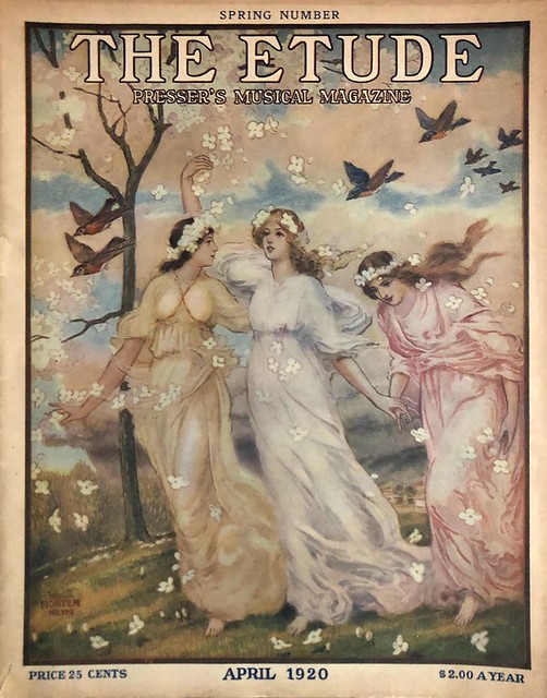 Magazine Cover 074 - The Etude - 1920.04