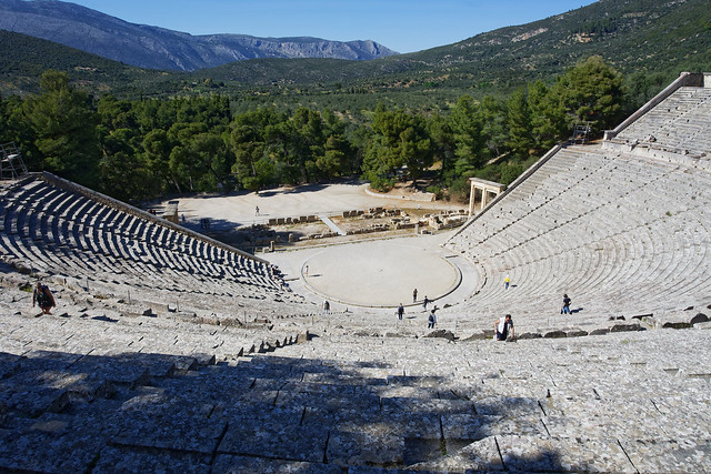 Teatro de Epidauro (Ἐπίδαυρος). Grecia (Ελλάδα)