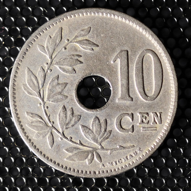 1929 Belgium (Belgique-Belgie) 25 Cent
