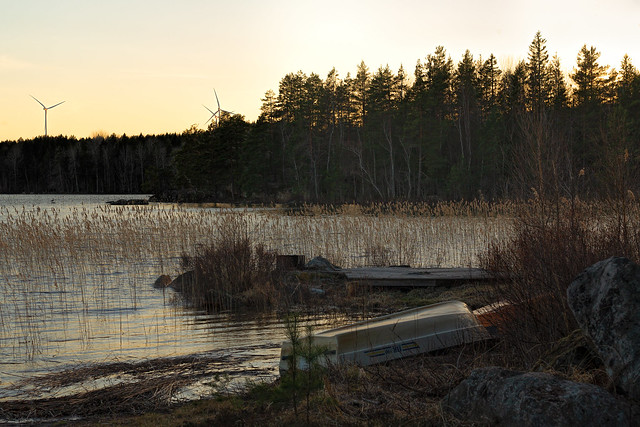 Småland - Abendlicht am Vensjön